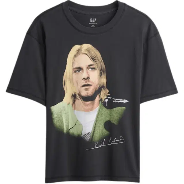 GAP SS25 Kurt Cobain T