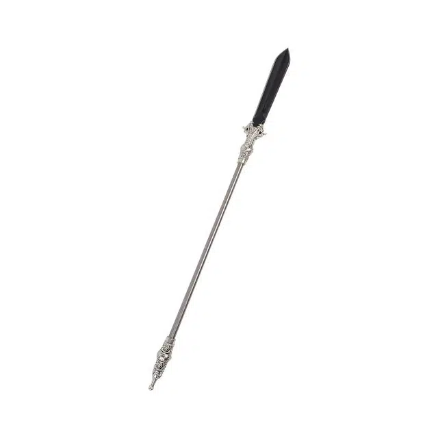 天字号 吟龙陌刀 微型冷兵器不锈钢杆体碳钢刀头合金装 成品模型