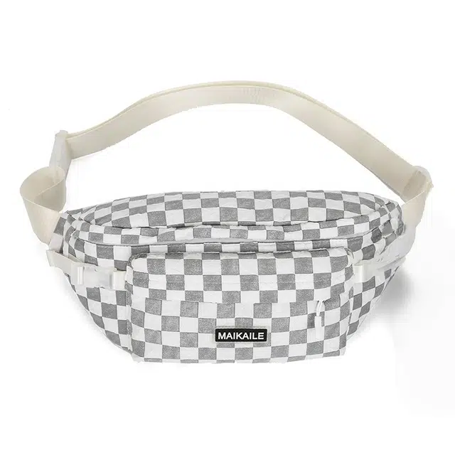 泰格奴 休闲逛街出行轻便百搭多功能简约胸包 尼龙布 单肩包腰包 常规 男女同款情侣款 多色