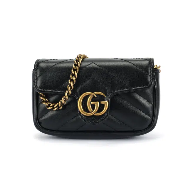 Gucci GG Marmont Small Wallet Bag Black