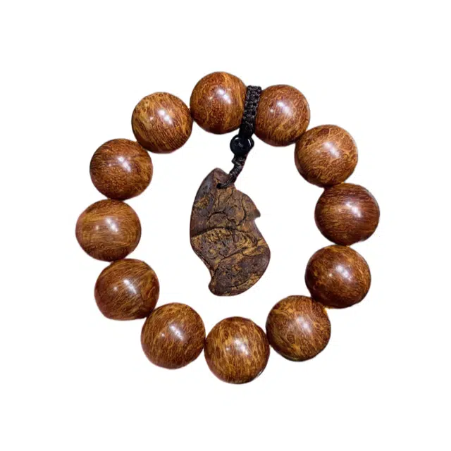 吉千年 【品鉴级】新中式复古潮流  好运顺遂 招财进宝 崖柏 手串 男女同款情侣款