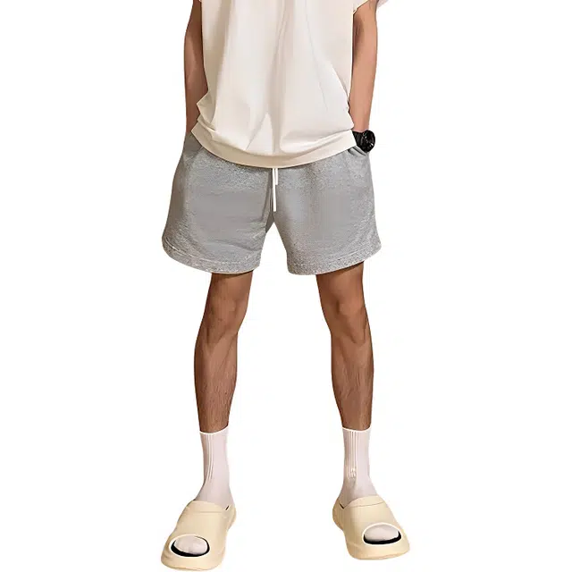 单爵 重磅夏季美式复古休闲短裤 男女同款