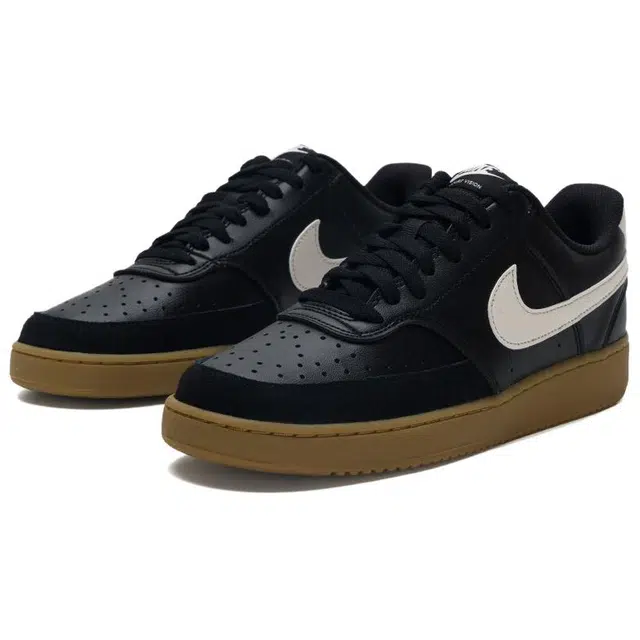 Nike Court Vision Low Black White