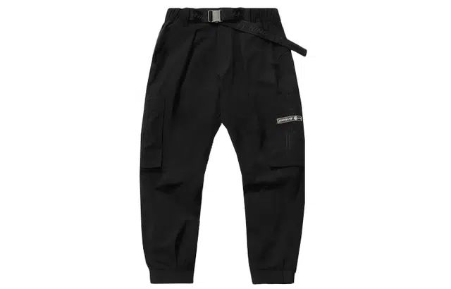 李宁 工装收口宽松休闲长裤 男款 黑色