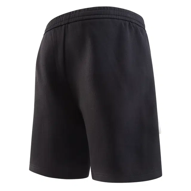 普鲁士多特蒙德 美式复古街头简约侧边拉链设计火焰燃烧字母印花宽松舒适百搭时尚潮流通勤透气凉感吸湿排汗速干运动五分短裤 男女同款