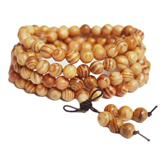 【气定神闲】 缇克玺 好运连连新中式国潮文玩 多财多福 平安喜乐 锦鲤 吉祥如意 转运珠 佛珠串珠 檀木 手串 男女同款情侣款