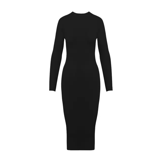 NAKED WARDROBE NW Sculpt Midi Dress