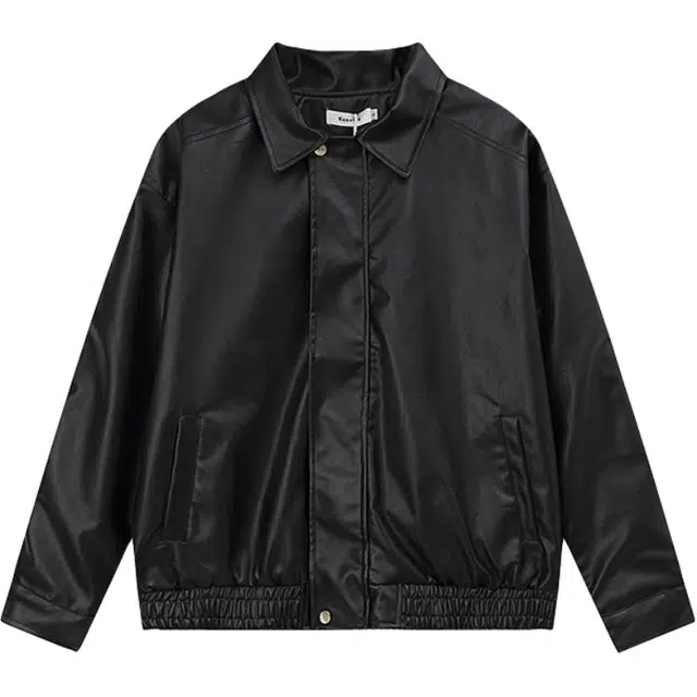 奇迹街区 复古潮牌工装底特律外套街头宽松百搭翻领夹克我天天 男女同款