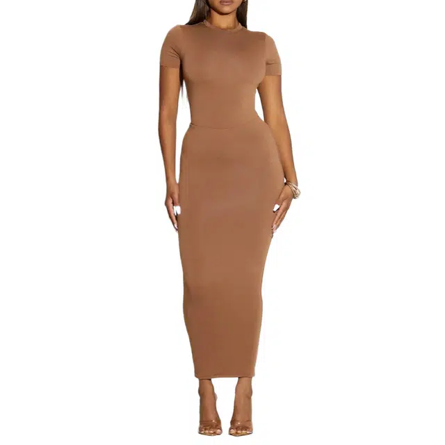 NAKED WARDROBE NW Midi Skirt