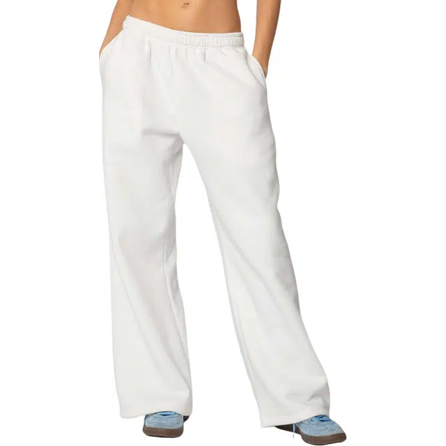 edikted Bonney Bow Detail Sweatpants