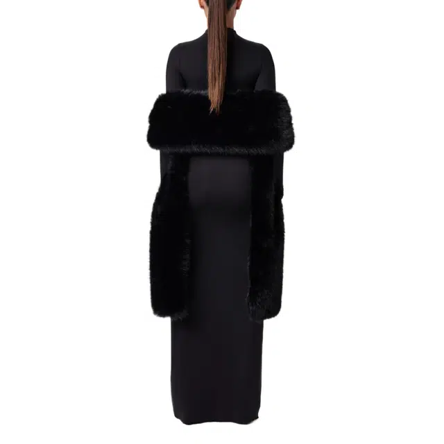 NAKED WARDROBE Naked Scoop Waist Maxi Skirt