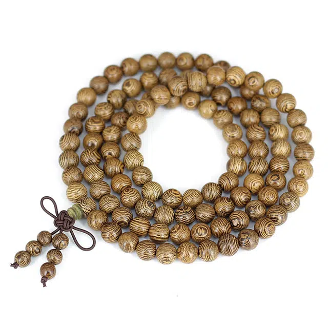 【堆金积玉】 缇克玺 八方来财 新中式国风 招财纳福 鸡翅木 手串 男女同款情侣款