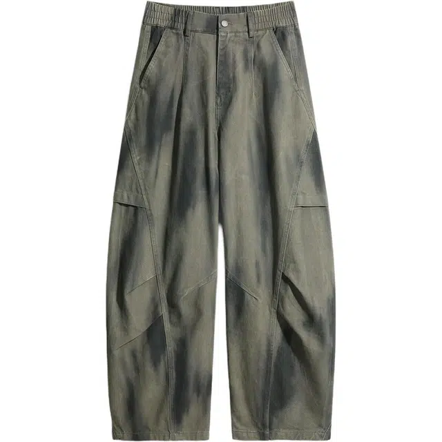 童先森 美式直筒宽松阔腿工装休闲裤 男款