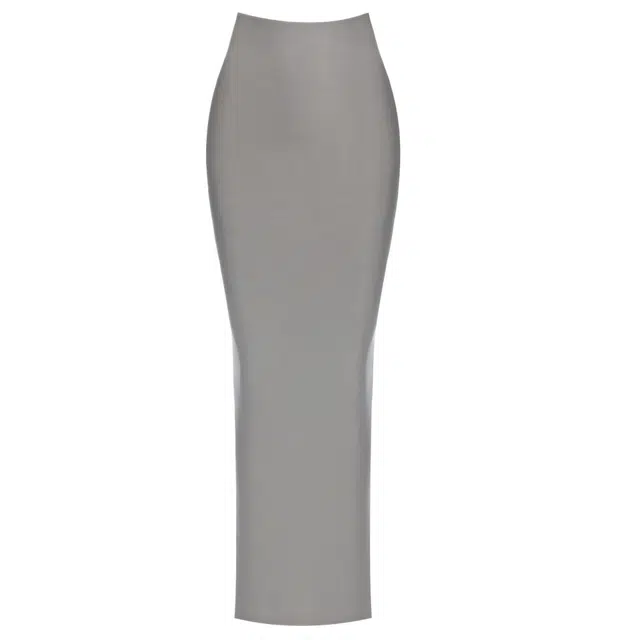 NAKED WARDROBE Butter Contour Maxi Skirt