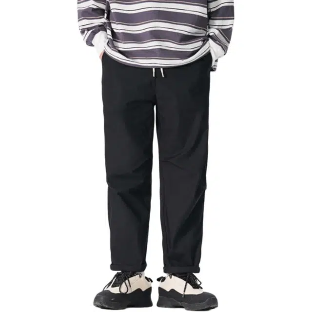 童先森 潮流百搭美式伞兵拖地宽松阔腿休闲裤 男款