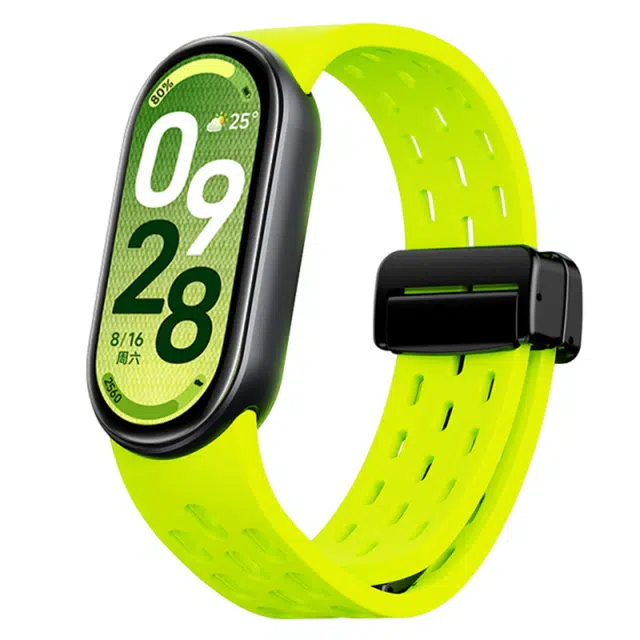 创意达 小米适用 手表表带 硅胶材质 透气柔软硅胶表带男女通用