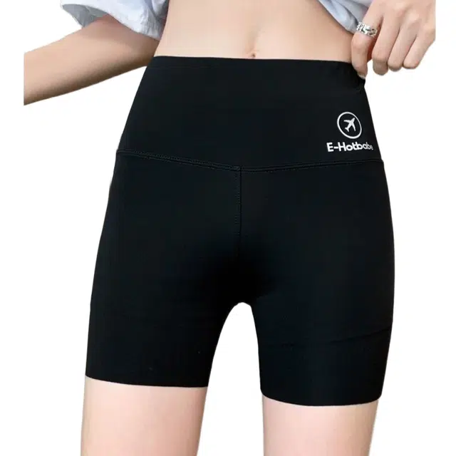 怪力萝莉  三分鲨鱼裤薄款收腹提臀防走光可外穿无痕打底  瑜伽短裤  女款