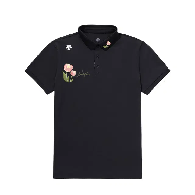 DESCENTE TRAINING logoPolo