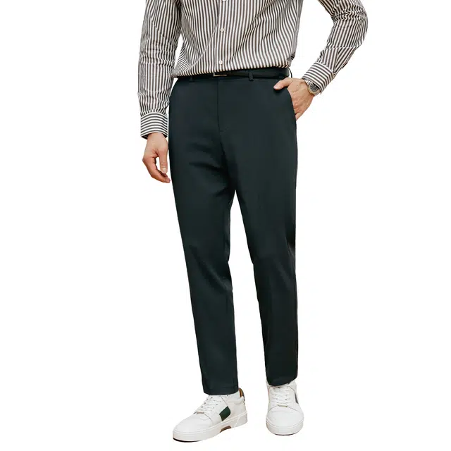 丹宁哲学 易打理斜纹凉感时尚百搭休闲裤 男款