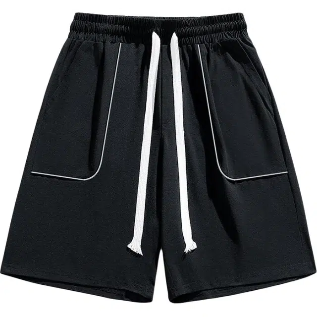 太子龍 薄款宽松运动五分速干吸汗百搭休闲短裤 男女同款