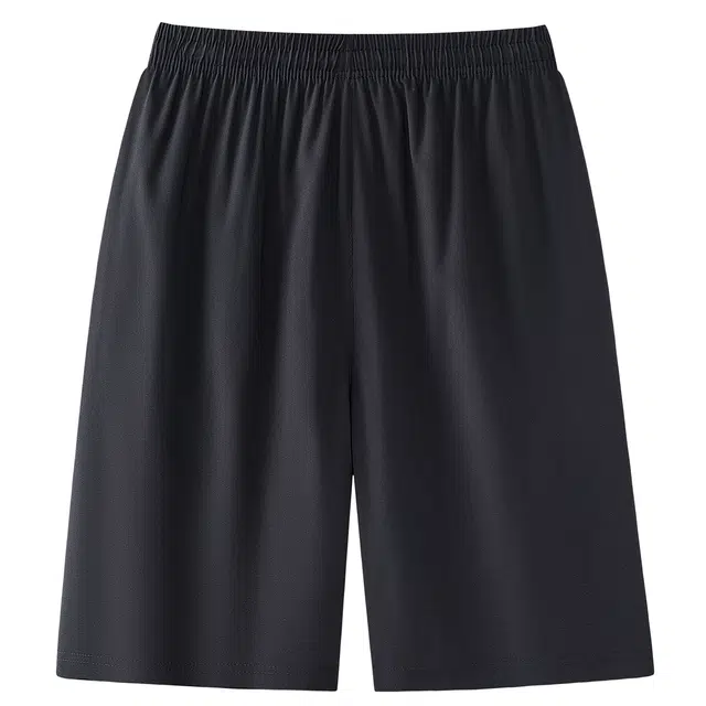 加菲猫家族 街头美式卡通动漫印花直筒垂感五分透气吸湿排汗日常通勤户外运动跑步爬山有氧百搭系带中腰休闲短裤 男女同款