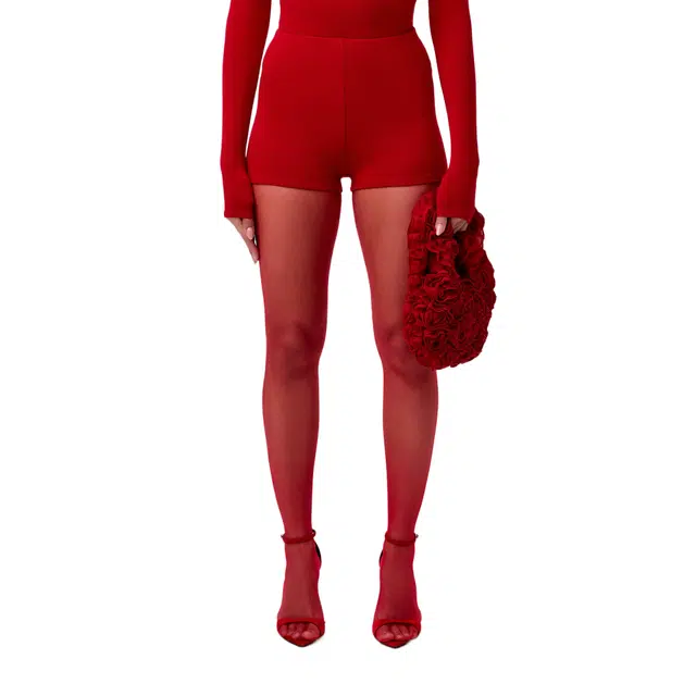 NAKED WARDROBE NW Scooped Waist Hot Pants NW Collection