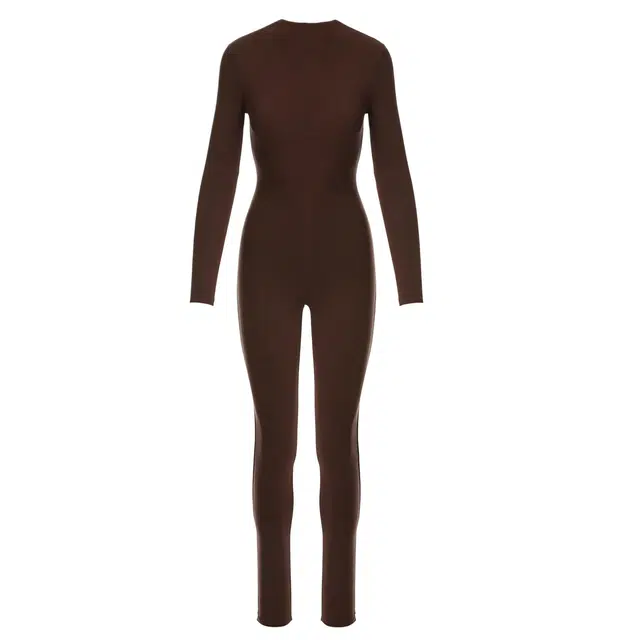 NAKED WARDROBE NW Sculpt Jumpsuit Curve