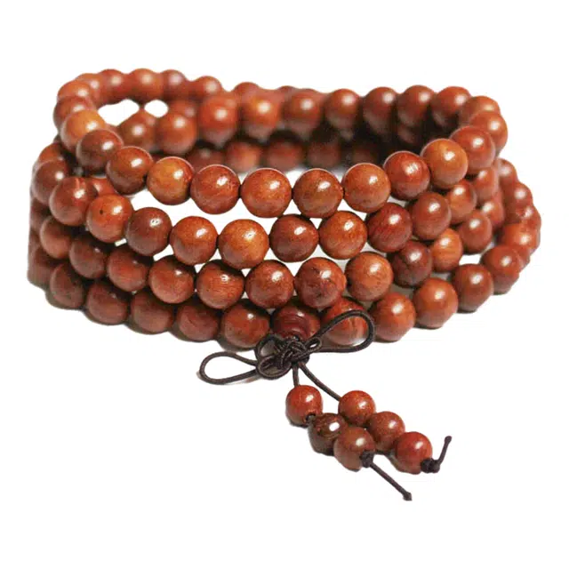 【岁岁长安宁】 缇克玺 禅意珠串 缅甸花梨 新中式小众高级感 简约 国风 清新百搭 多财多福 日常通勤 本命年 缅花 手串 男女同款情侣款