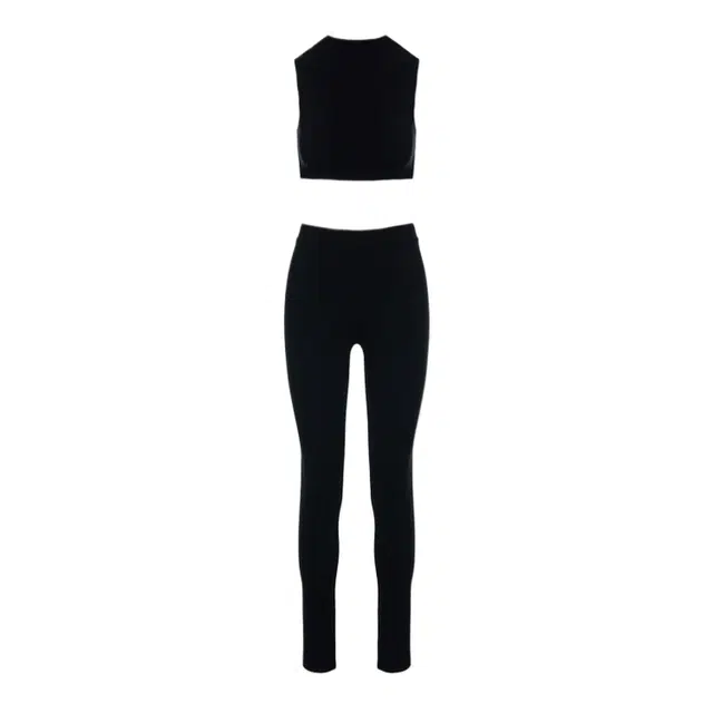 NAKED WARDROBE NW Sleeveless Legging Set NW Collection