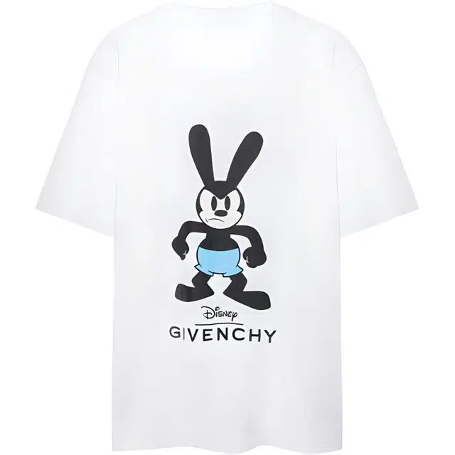 Givenchy Cartoon Logo T-Shirt White