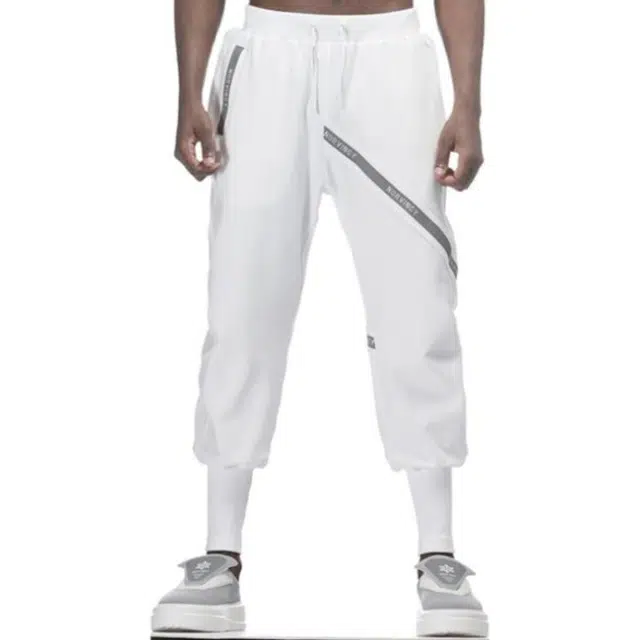 NORVINCY Jogger Pants White