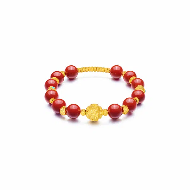 曼卡龙 吉言红葡萄 轻奢时尚#好运 玉髓 手串 女款