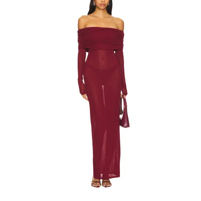 SUPERDOWN Chantal Sheer Gown
