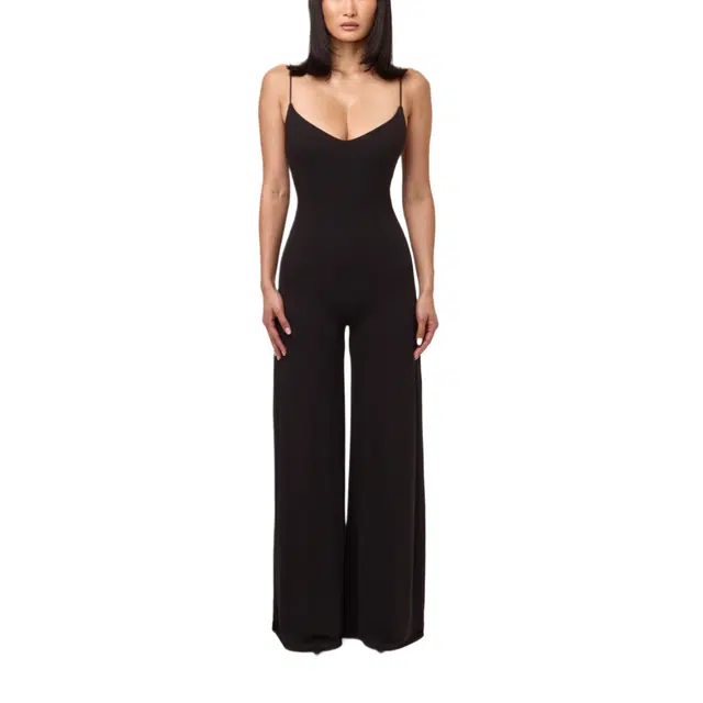 NAKED WARDROBE Smooth Cami Wide Leg Jumpsuit
