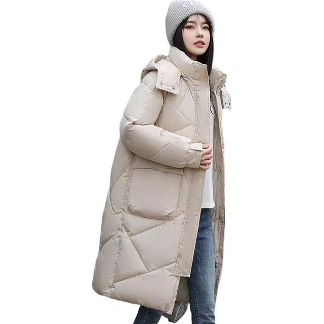 玉儿恋 韩版加厚宽松通勤棉服 女款