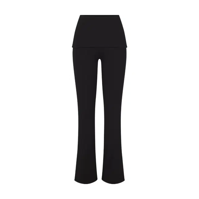 NAKED WARDROBE Modal Foldover Bootcut Pant