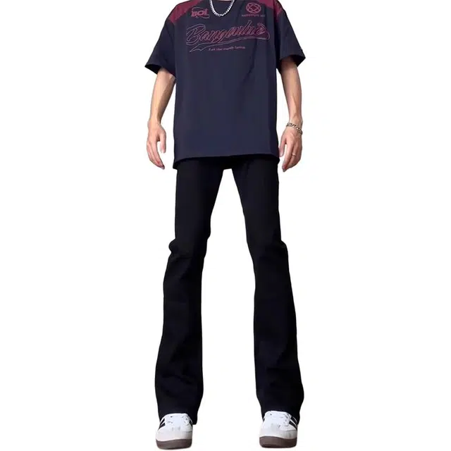 单爵 美式高街修身时尚舒适潮流复古百搭休闲直筒牛仔裤 男女同款