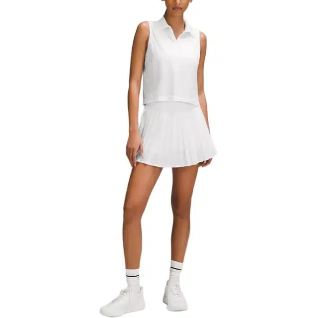 lululemon Swiftly Tech Sleeveless Polo Shirt Colour Tip Polo