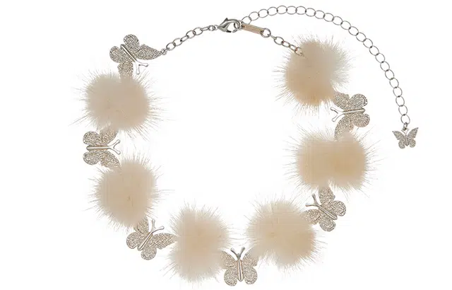 STUGAZIFurry Butterfly Choker