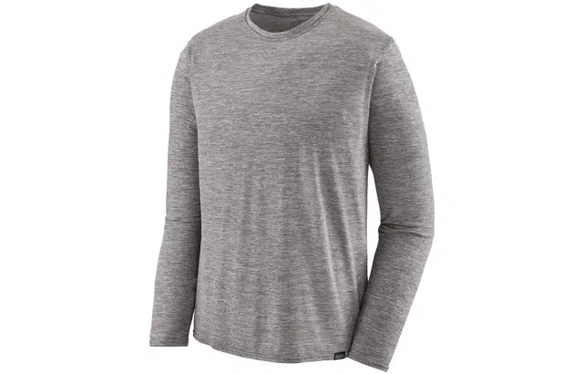 patagonia Men's Long-Sleeved Capilene Cool Daily Shirt LogoT