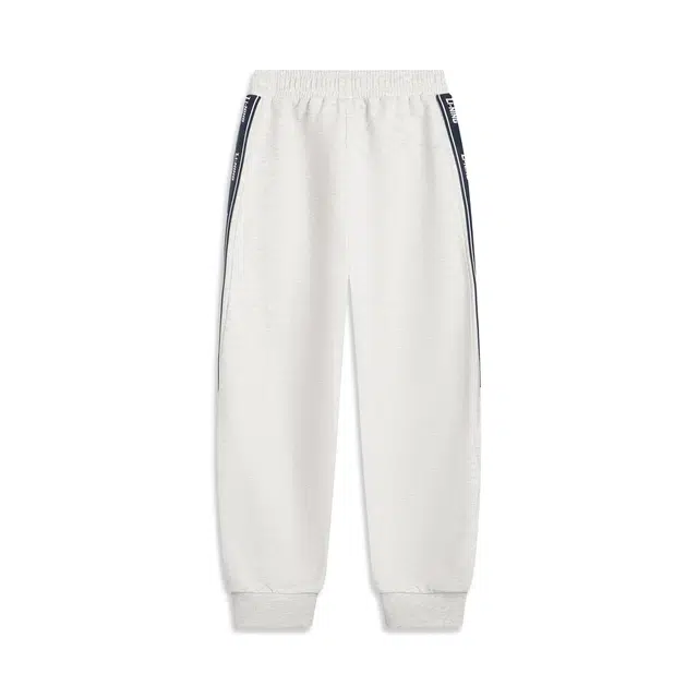 儿童款 李宁儿童针织运动裤 运动生活系列 时尚潮流系列 印花简单休闲宽松束脚