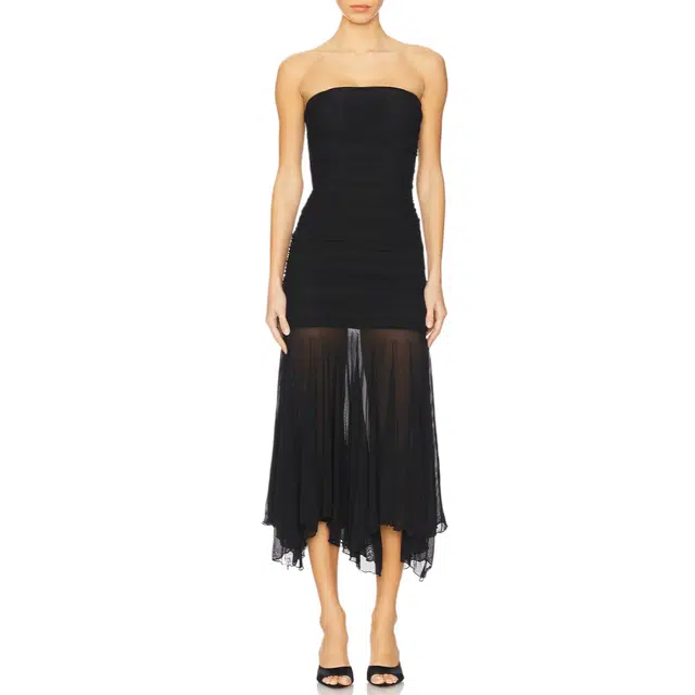 SUPERDOWN Strapless Dress