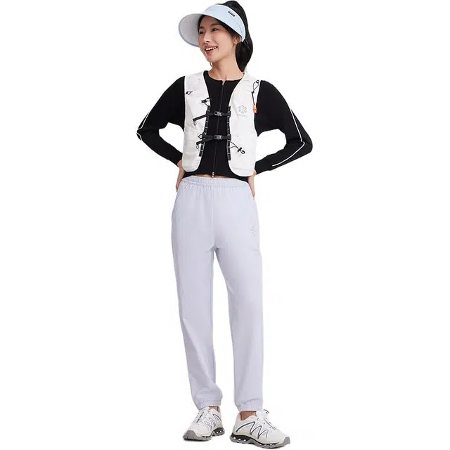 美特斯邦威 舒适百搭简洁通勤潮流休闲裤 女款