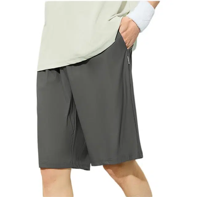 三福 凉感防晒中腰五分裤休闲短裤 男款