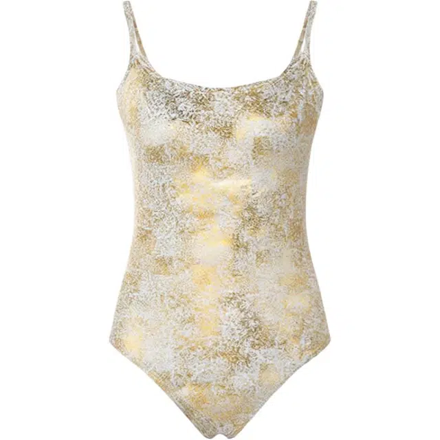 潞优野 专业游泳训练白月光女性感遮肚冲浪浮潜竞速连体泳衣 女款