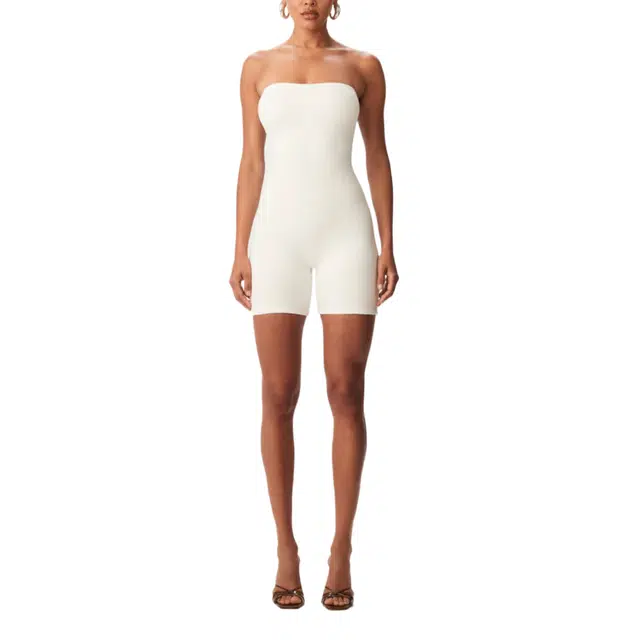 NAKED WARDROBE Tube Romper NW