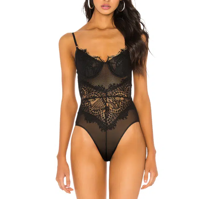 SUPERDOWN Nikki Lace Bodysuit