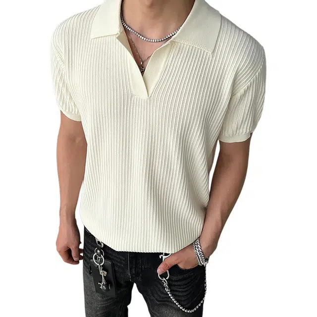 NEVER RULE vintagecleanfitPOLO