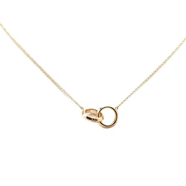 TIFFANY CO. Atlas X Closed Interlocking 18K