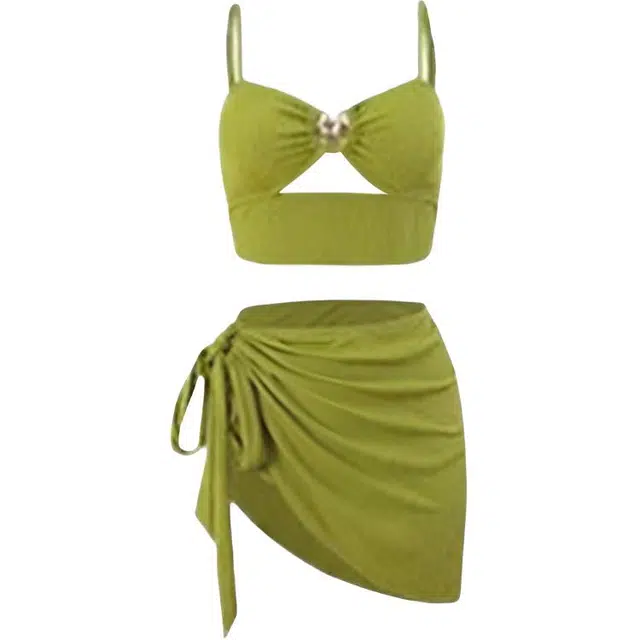 潞优野 通勤简约舒适百搭比基尼 女款